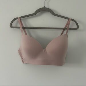 Soma Embrace Bliss Wireless Smoothing Everyday Bra Adobe Rose 36C